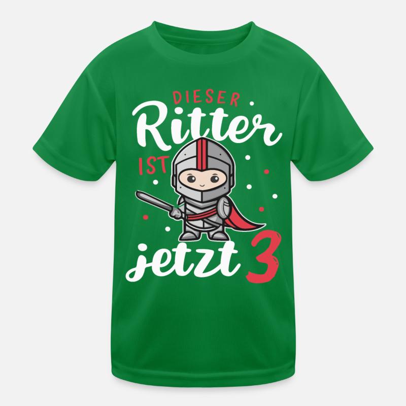 Geburtstagsgeschenk 3 Jahre Geburtstagskind Kinder Funktions-T-Shirt