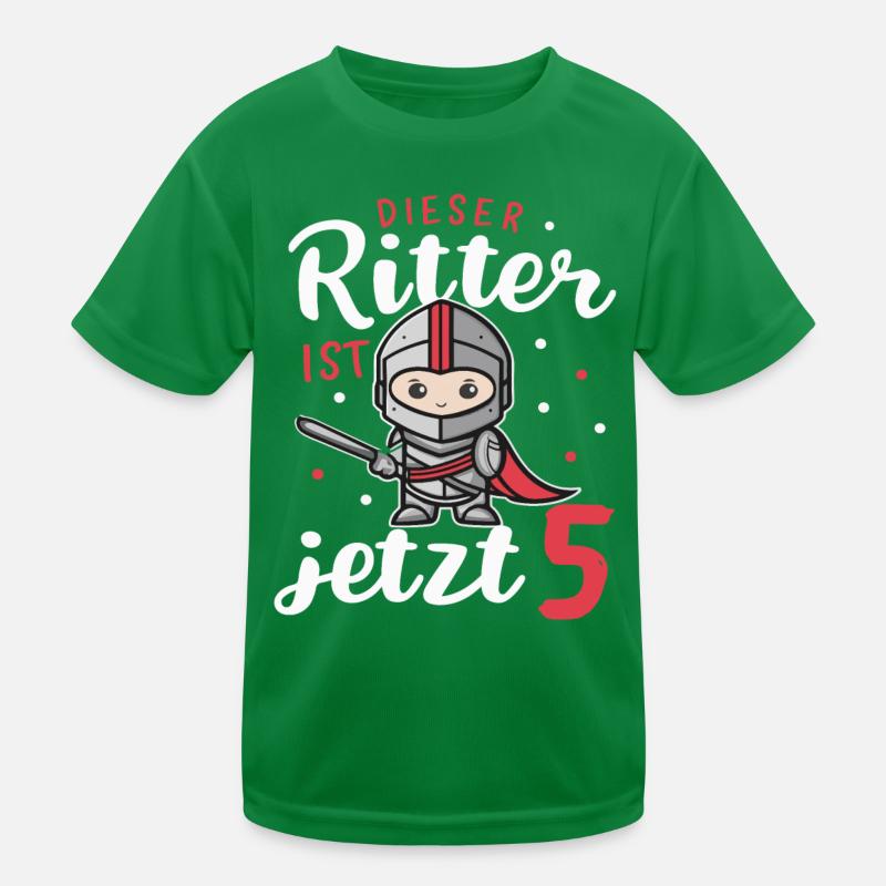 Geburtstagsgeschenk 5 Jahre Geburtstagskind Kinder Funktions-T-Shirt