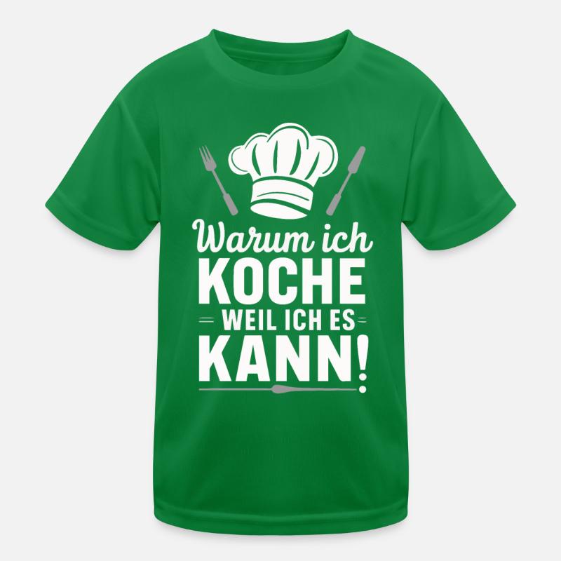 Chef cuisinier T-shirt sport Enfant