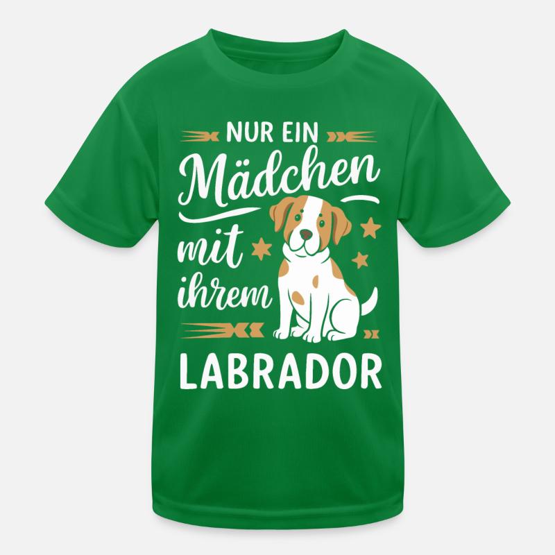 Labrador Chien Chiens T-shirt sport Enfant