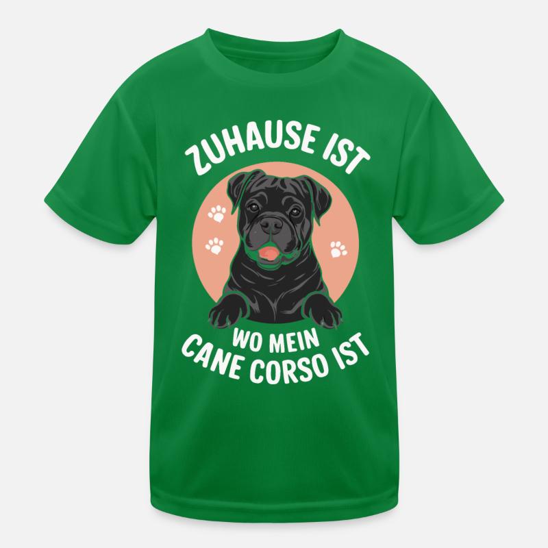 Hunde Cane Corso Italiano Hund Kinder Funktions-T-Shirt