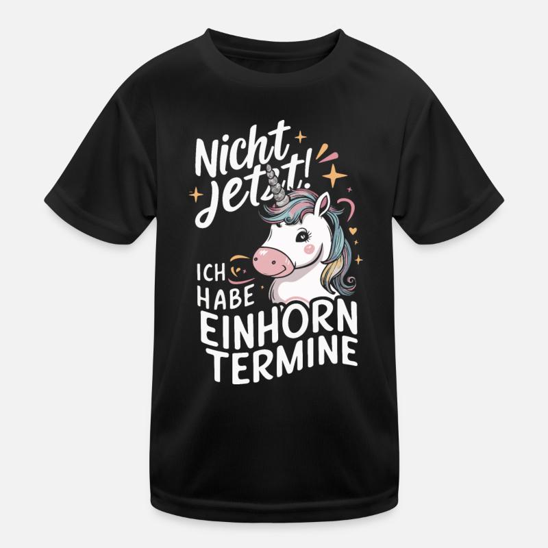 Unicorn Unicorns Mythical Creatures Mystical Kids Functional T-Shirt