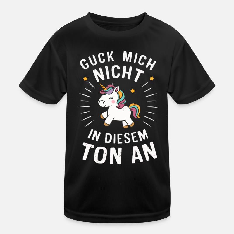 Unicorn Unicorns Mythical Creatures Mystical Kids Functional T-Shirt