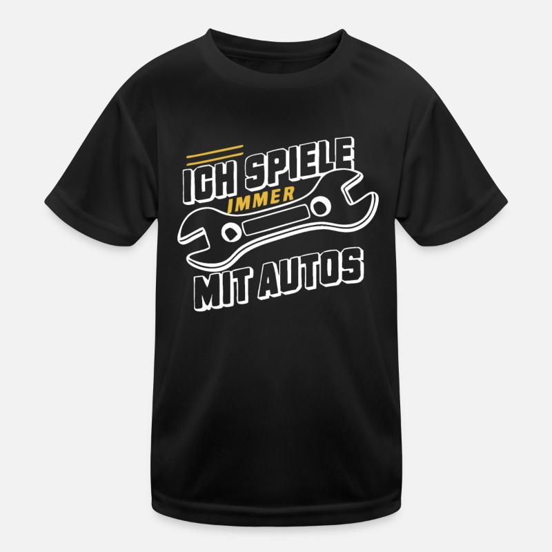 Mechanic Mechanic Workshop Car Mechanic Kids Functional T-Shirt