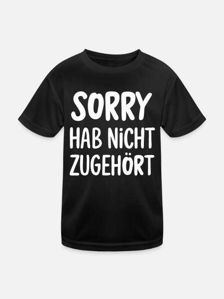 Sarcasm Irony Funny Sarcastic Sayings - Kids Functional T-Shirt - black - Front