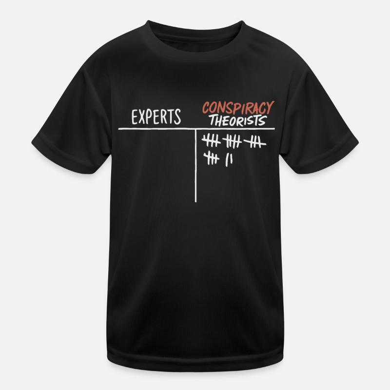 Conspiracy theorist Conspiracy theory Kids Functional T-Shirt