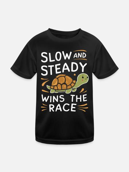 Turtle Sea Turtle Turtle Animal - Kids Functional T-Shirt - black - Front
