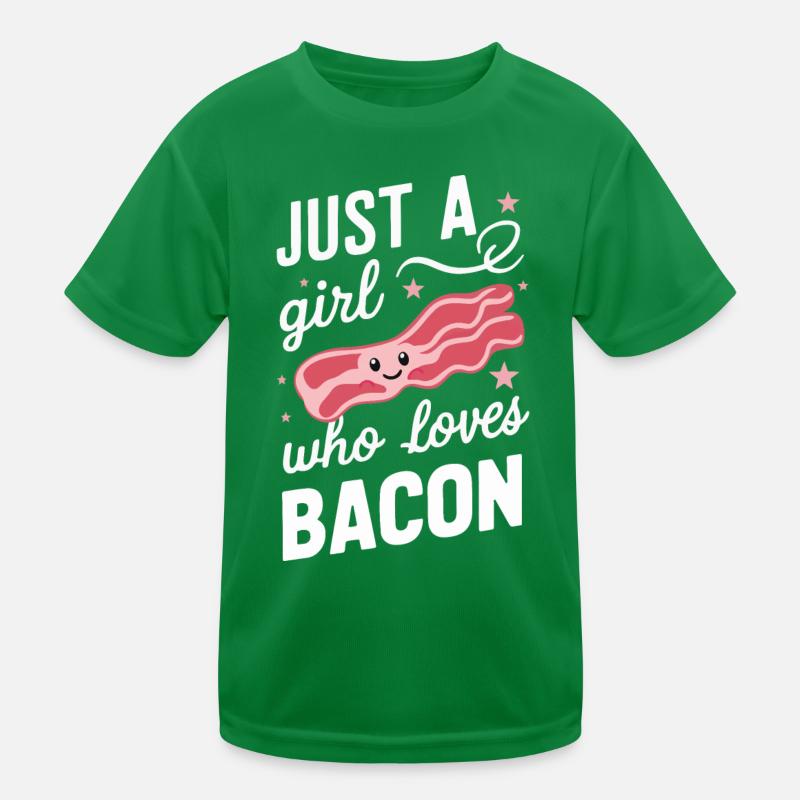 Bacon Petit-déjeuner Bacon T-shirt sport Enfant