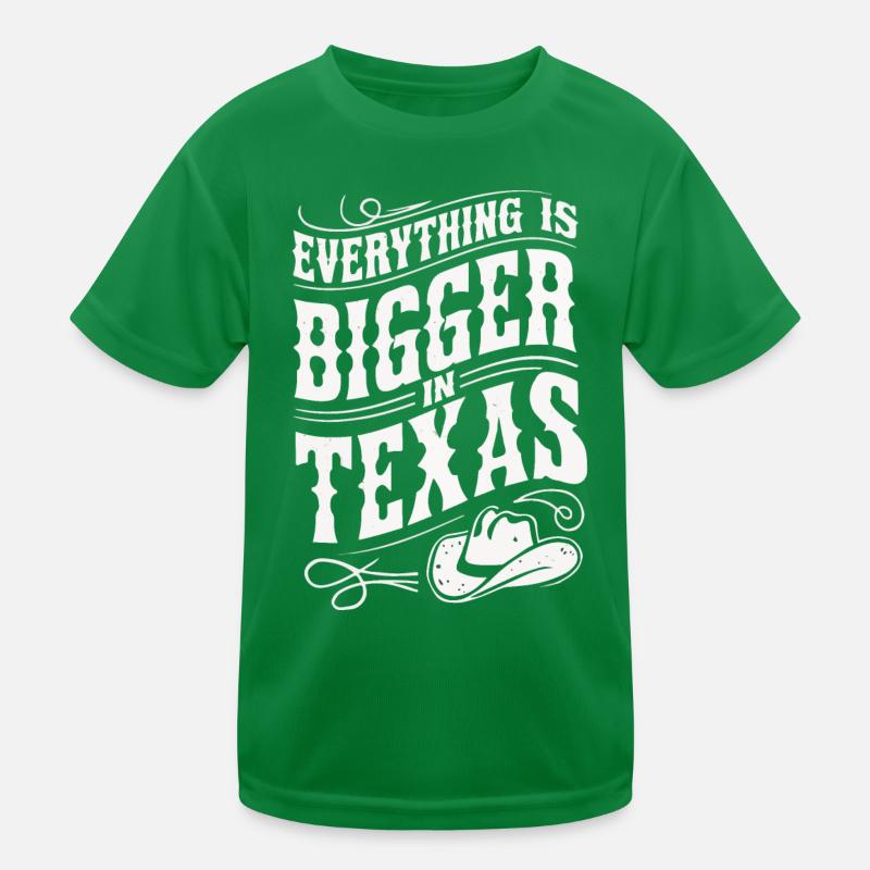 Texas State Texans Texas Kids Functional T-Shirt