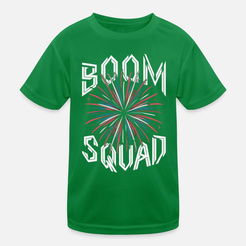 Pyrotechnie Feux d’artifice Pyrotechnie T-shirt sport Enfant