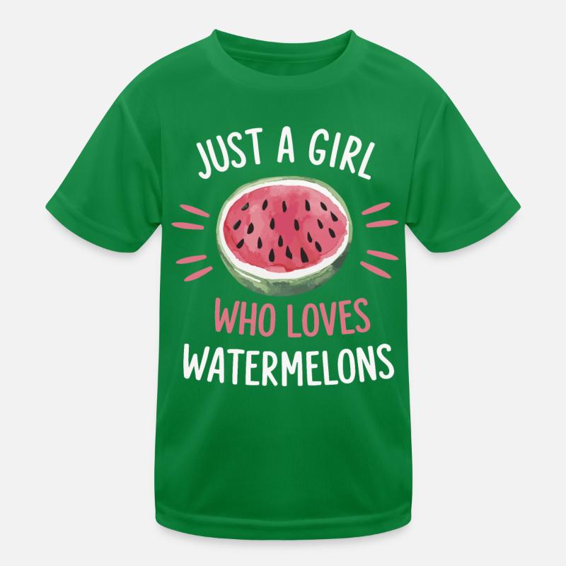 Watermelon Melon Fruit Kids Functional T-Shirt