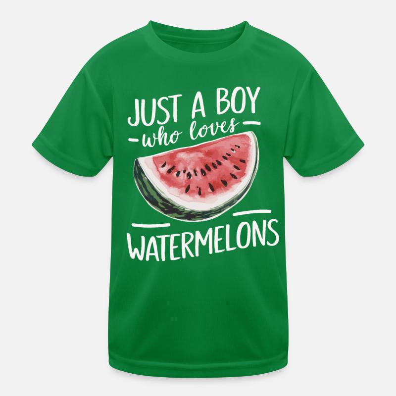 Watermelon Melon Fruit Kids Functional T-Shirt