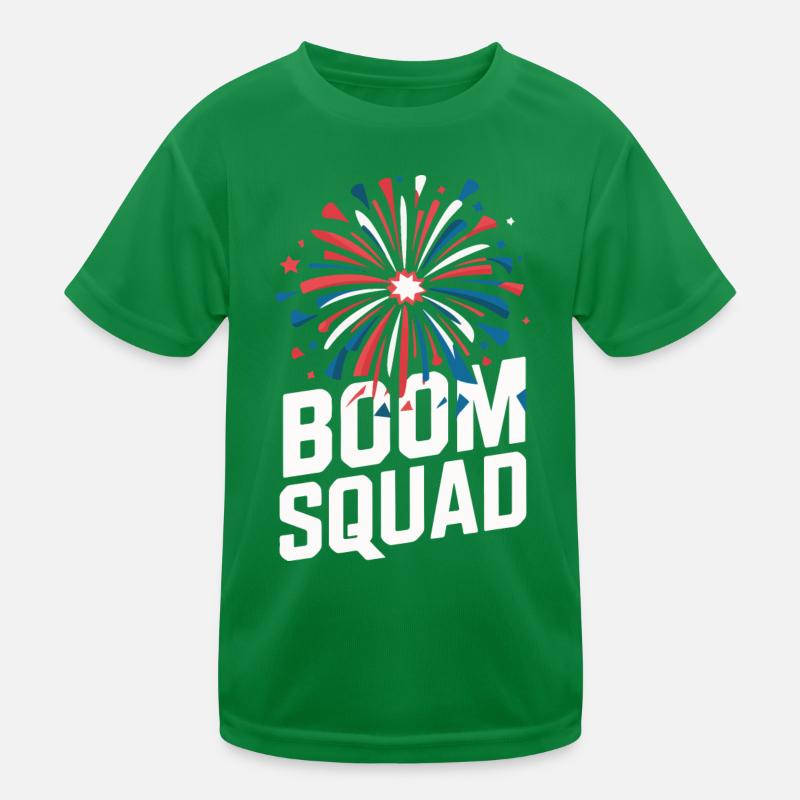 Pyrotechnics Fireworks Pyrotechnics Kids Functional T-Shirt