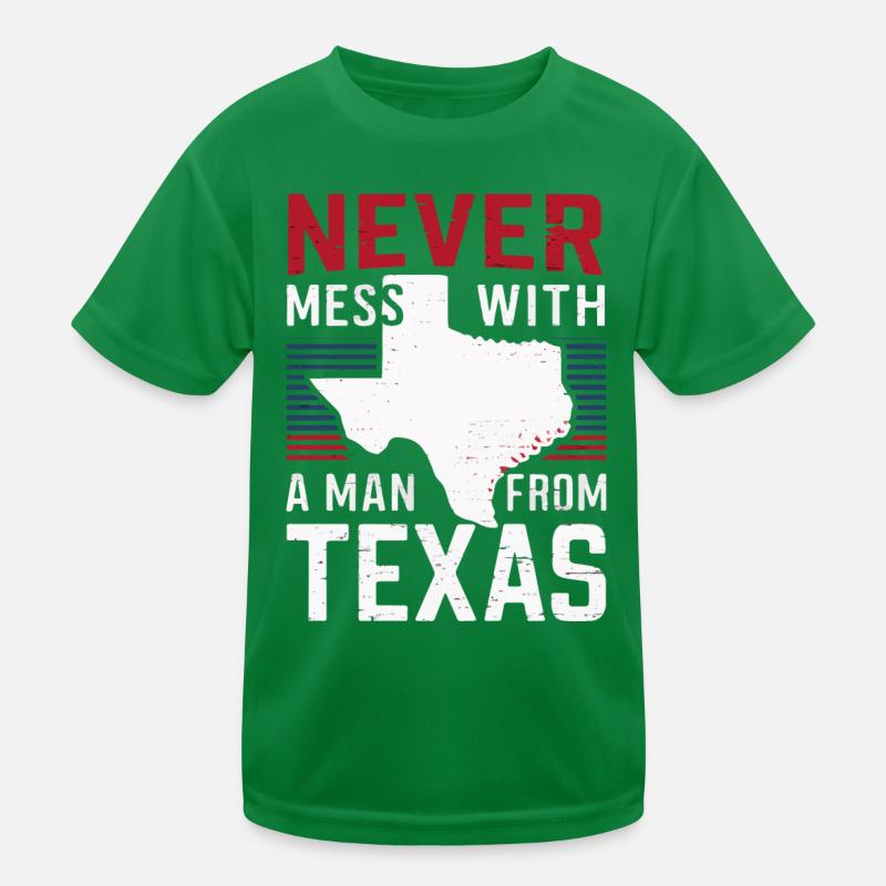 Texas State Texans Texas Kids Functional T-Shirt