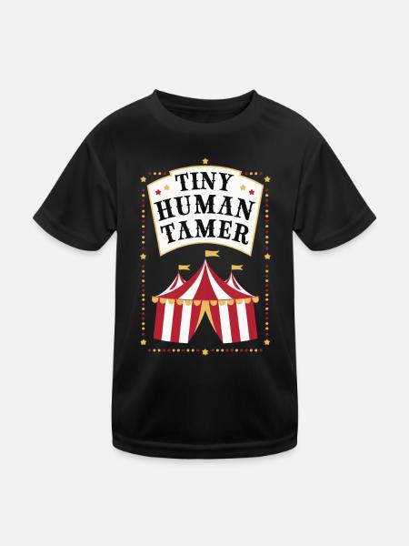 Cirque Carnaval Carnaval - T-shirt sport Enfant - noir - Devant