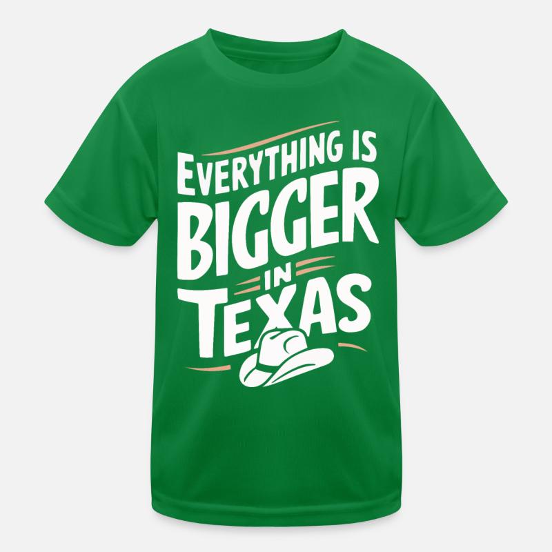 Texas State Texaner Texas Kinder Funktions-T-Shirt