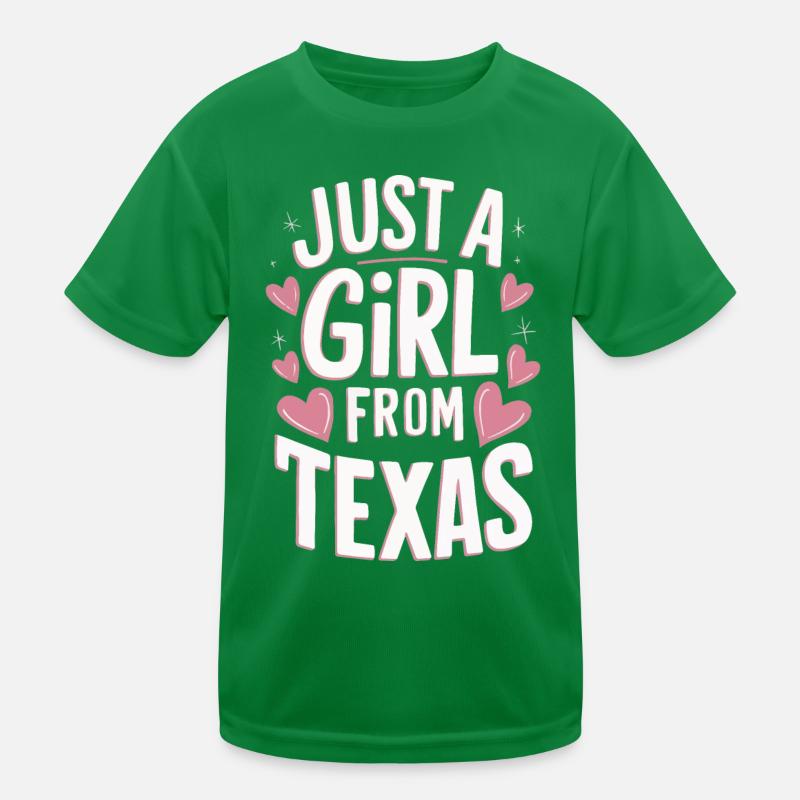 Texas State Texaner Texas Kinder Funktions-T-Shirt