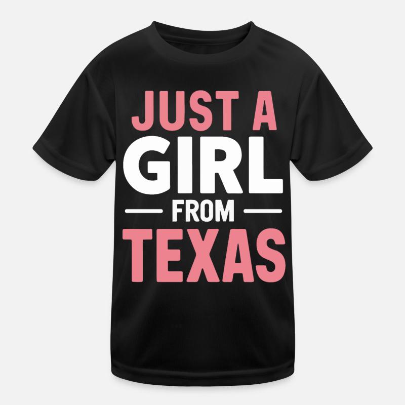 Texas State Texans Texas Kids Functional T-Shirt