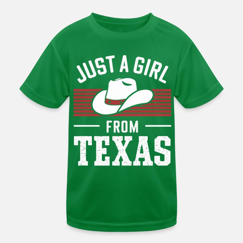 Texas State Texaner Texas Kinder Funktions-T-Shirt