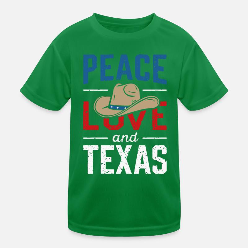 Texas State Texaner Texas Kinder Funktions-T-Shirt