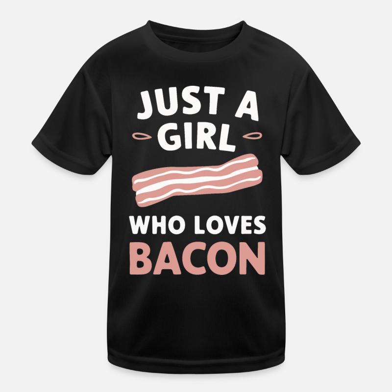 Bacon Breakfast Bacon Kids Functional T-Shirt