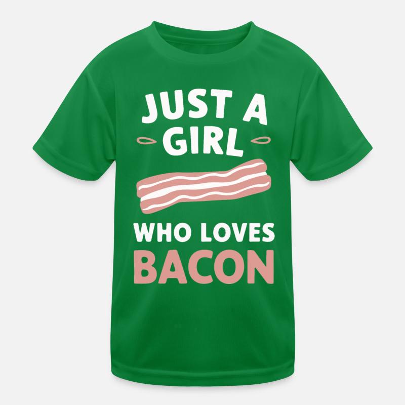 Bacon Petit-déjeuner Bacon T-shirt sport Enfant