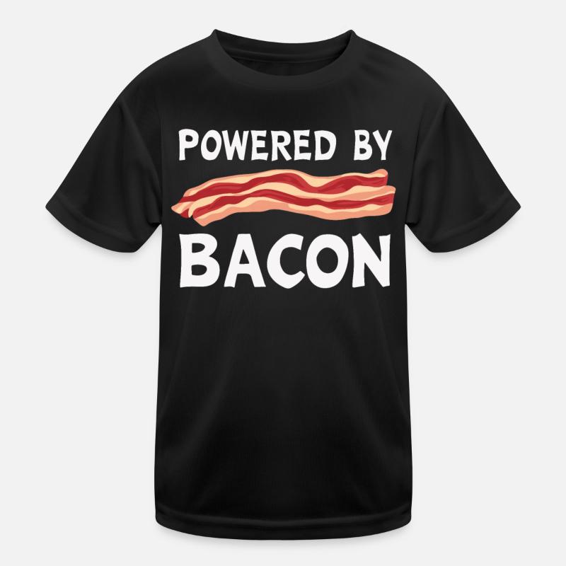 Bacon Frühstück Speck Kinder Funktions-T-Shirt