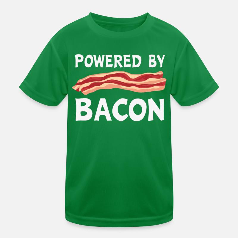Bacon Frühstück Speck Kinder Funktions-T-Shirt