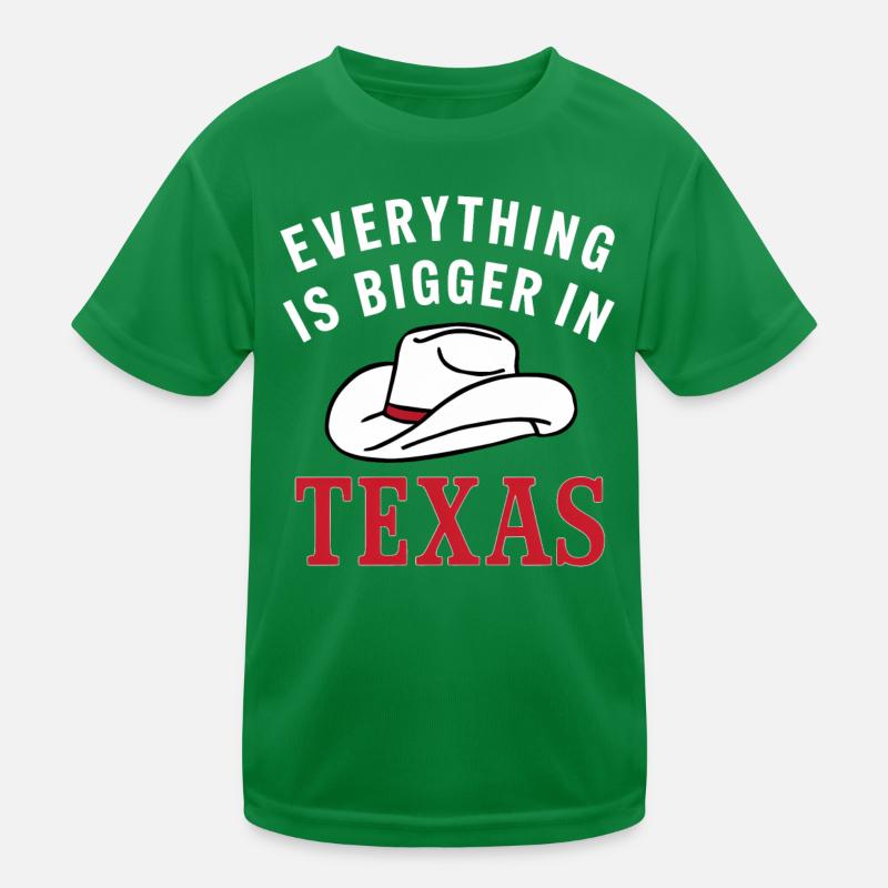 Texas State Texans Texas Kids Functional T-Shirt