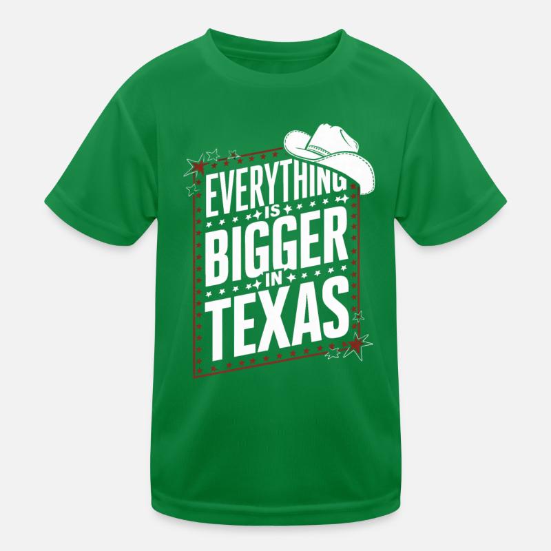 Texas State Texans Texas Kids Functional T-Shirt