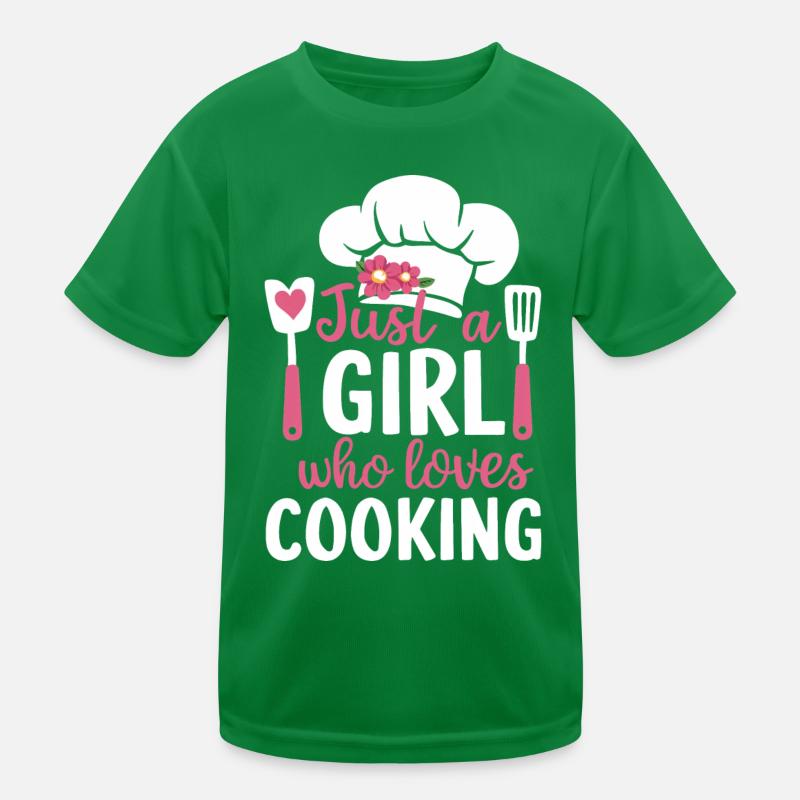 Chef cuisinier Cheff Bäker T-shirt sport Enfant