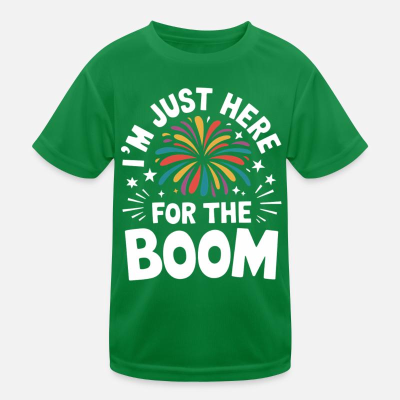 Pyrotechnics Fireworks Pyrotechnics Kids Functional T-Shirt