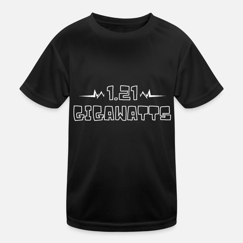 1,21 gigawatts. Retour vers le futur. Machine à remonter le temps T-shirt sport Enfant