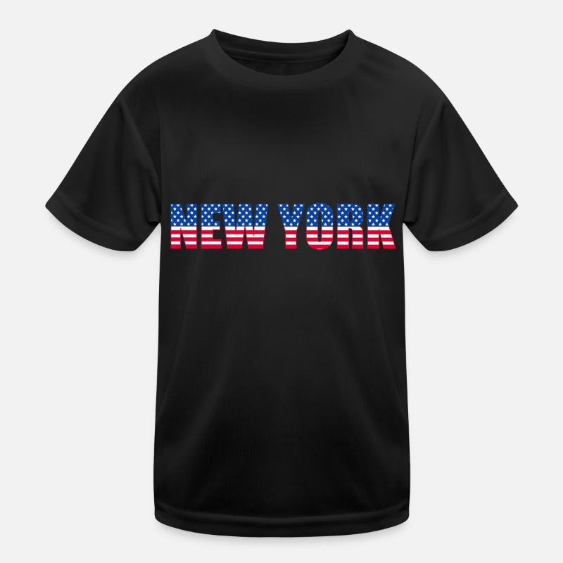 DRAPEAU DE NEW YORK T-shirt sport Enfant