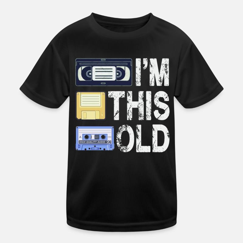 Ich bin so alt Kinder Funktions-T-Shirt