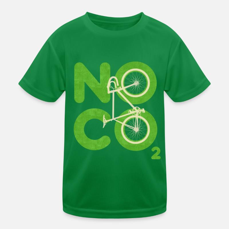 Kein CO2 Kinder Funktions-T-Shirt