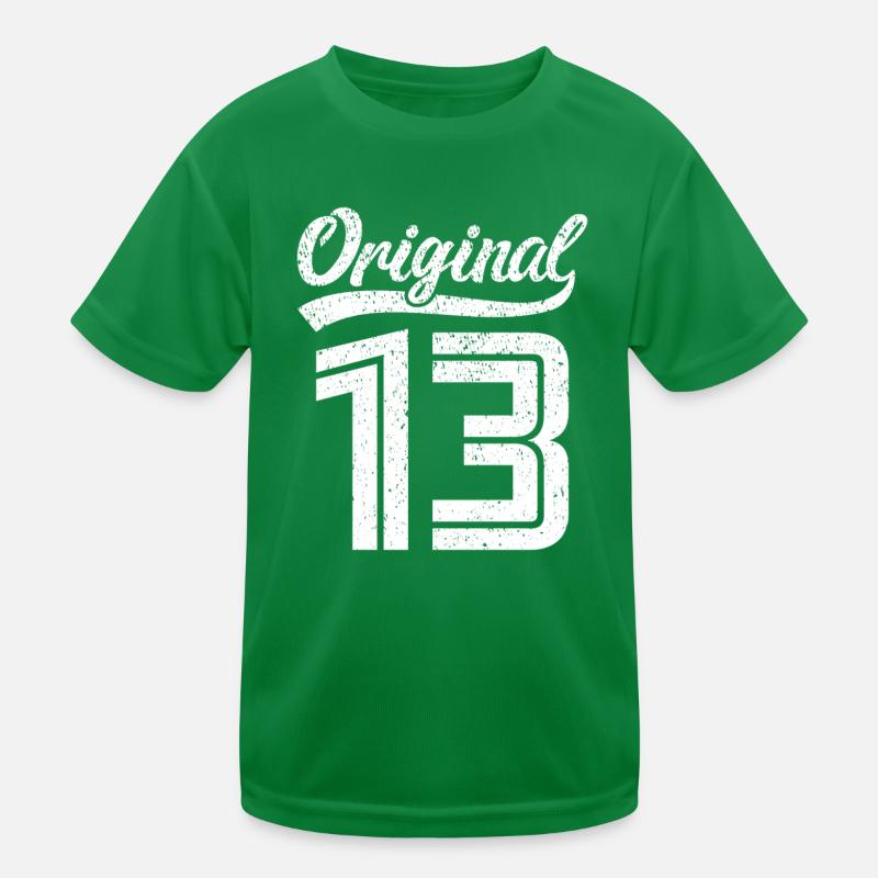 2013 Original 13 geboren 2013 Kinder Funktions-T-Shirt
