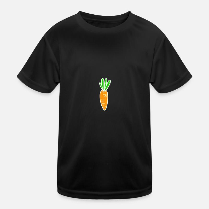 Carrot carrot vegetables Kids Functional T-Shirt
