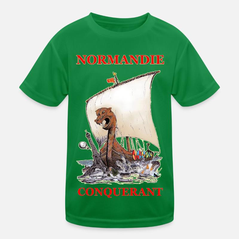 NORMANDY CONQUERANT creation Louis RUNEMBERG © Kids Functional T-Shirt