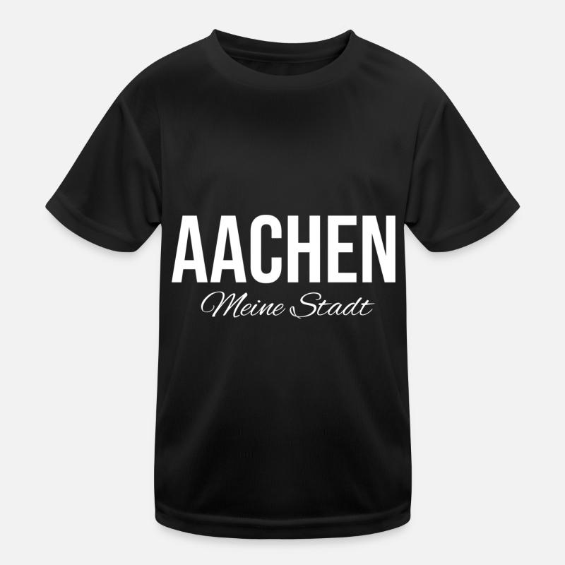 Aachen Deutschland Aachener Dom Germany Kinder Funktions-T-Shirt