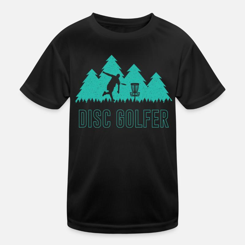 Discgolf Spieler Disc Golf Discgolfspieler Kinder Funktions-T-Shirt