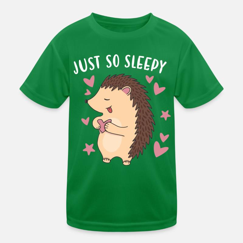 Hedgie Juste Si Somnolent Hérisson T-shirt sport Enfant