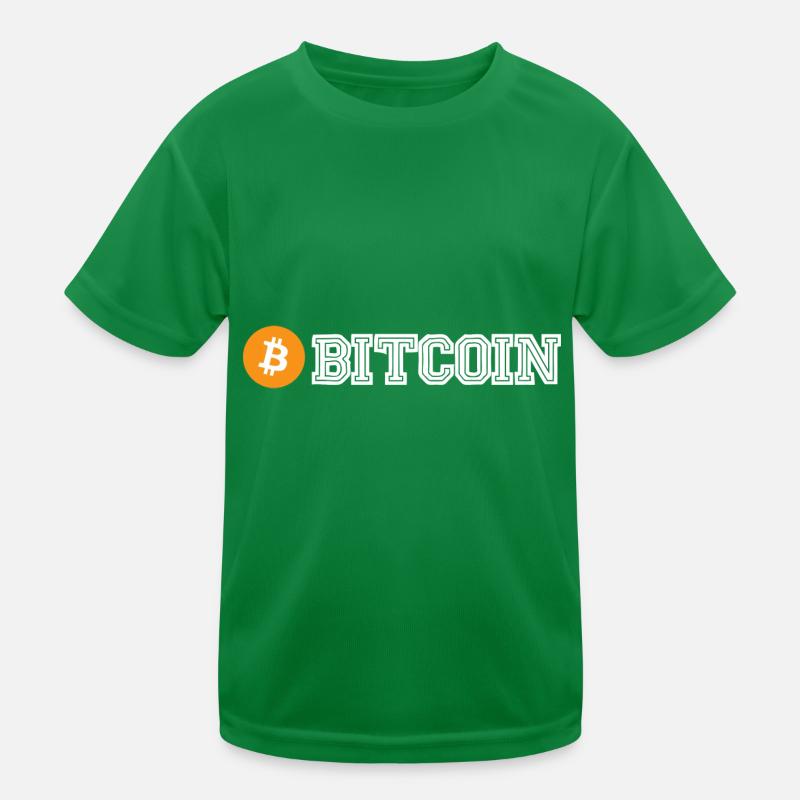 Bitcoin (Bitcoin) Kinder Funktions-T-Shirt