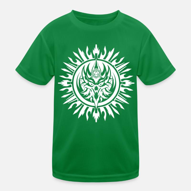 RPG logo spell circle Kids Functional T-Shirt