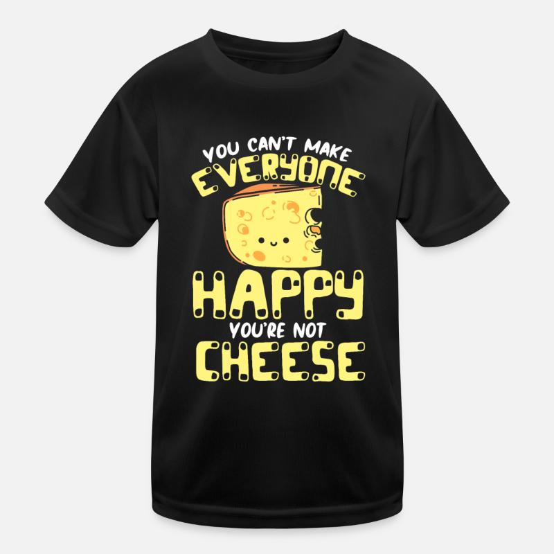 Cheese saying gift, cheese lover, cheese lover, cheese Kids Functional T-Shirt