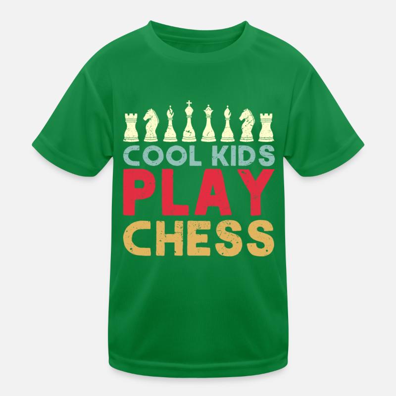 Chess Player Gift Chess Club Chess Kids Functional T-Shirt