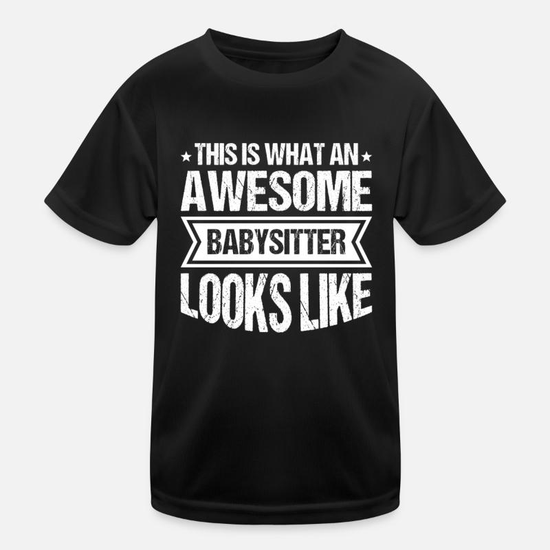 Babysitter Geschenk Babysitting Bester Babysitter Kinder Funktions-T-Shirt