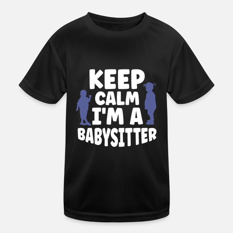 Babysitter Gift Babysitting Best Babysitter Kids Functional T-Shirt