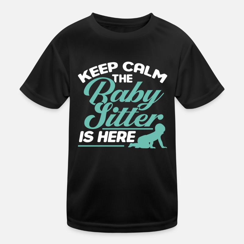 Babysitter Gift Babysitting Best Babysitter Kids Functional T-Shirt