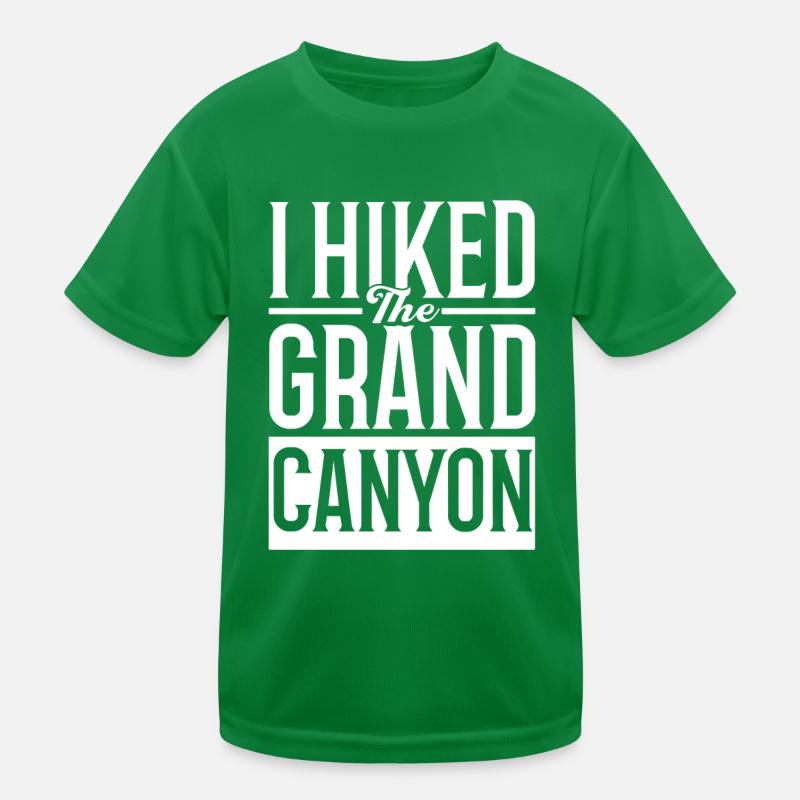Camping Wandergeschenk Camper Hiker Outdoor Kinder Funktions-T-Shirt